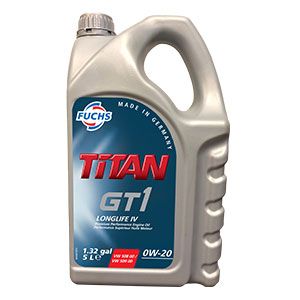 TITAN GT1 LONGLIFE IV 0W20 - 3/5L BOTTLES