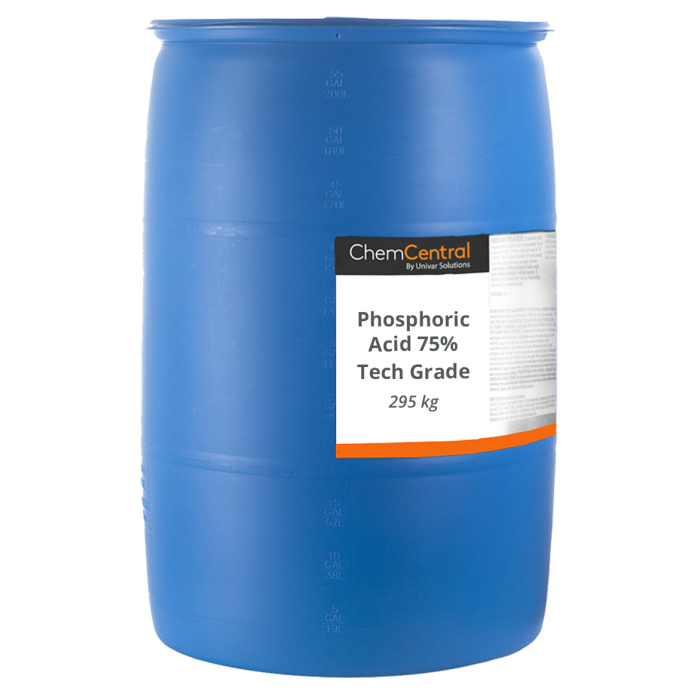 Acide phosphorique (75 %) de qualité industrielle - Fût de 200 litres